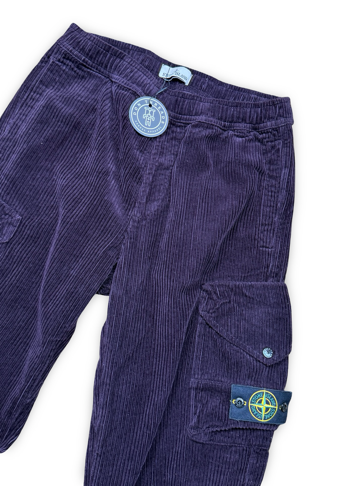 Stone Island Corduroy Cargo Trousers