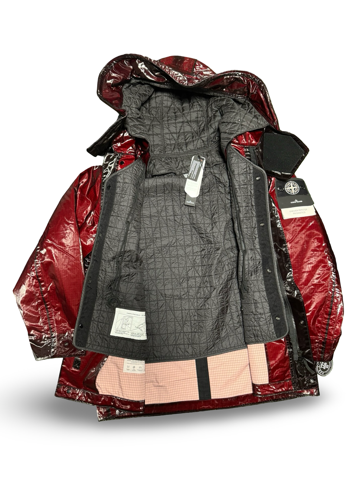 Stone Island Uneven Ripstop Prismatico