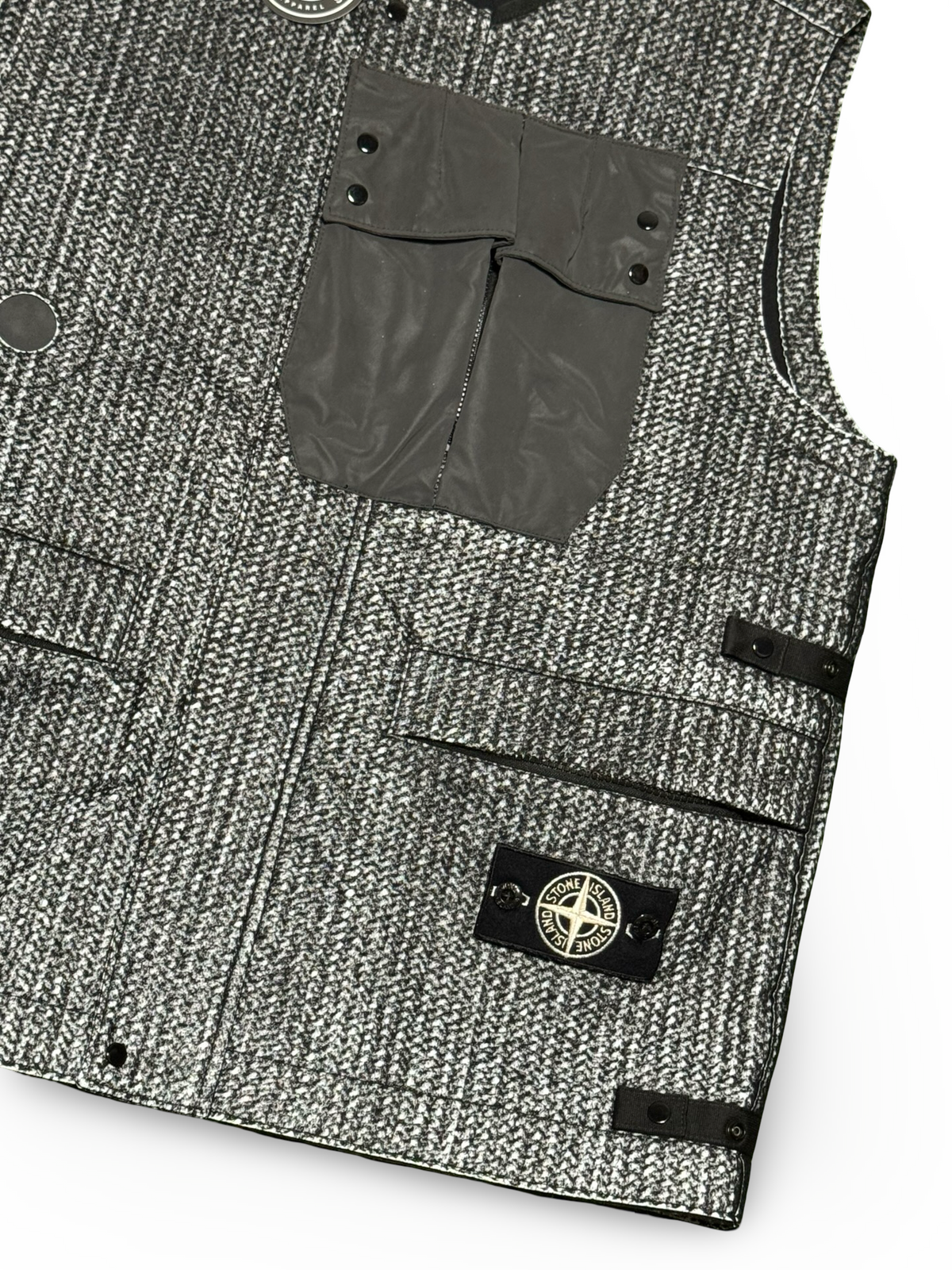 Stone Island Needle Punched Reflective Vest