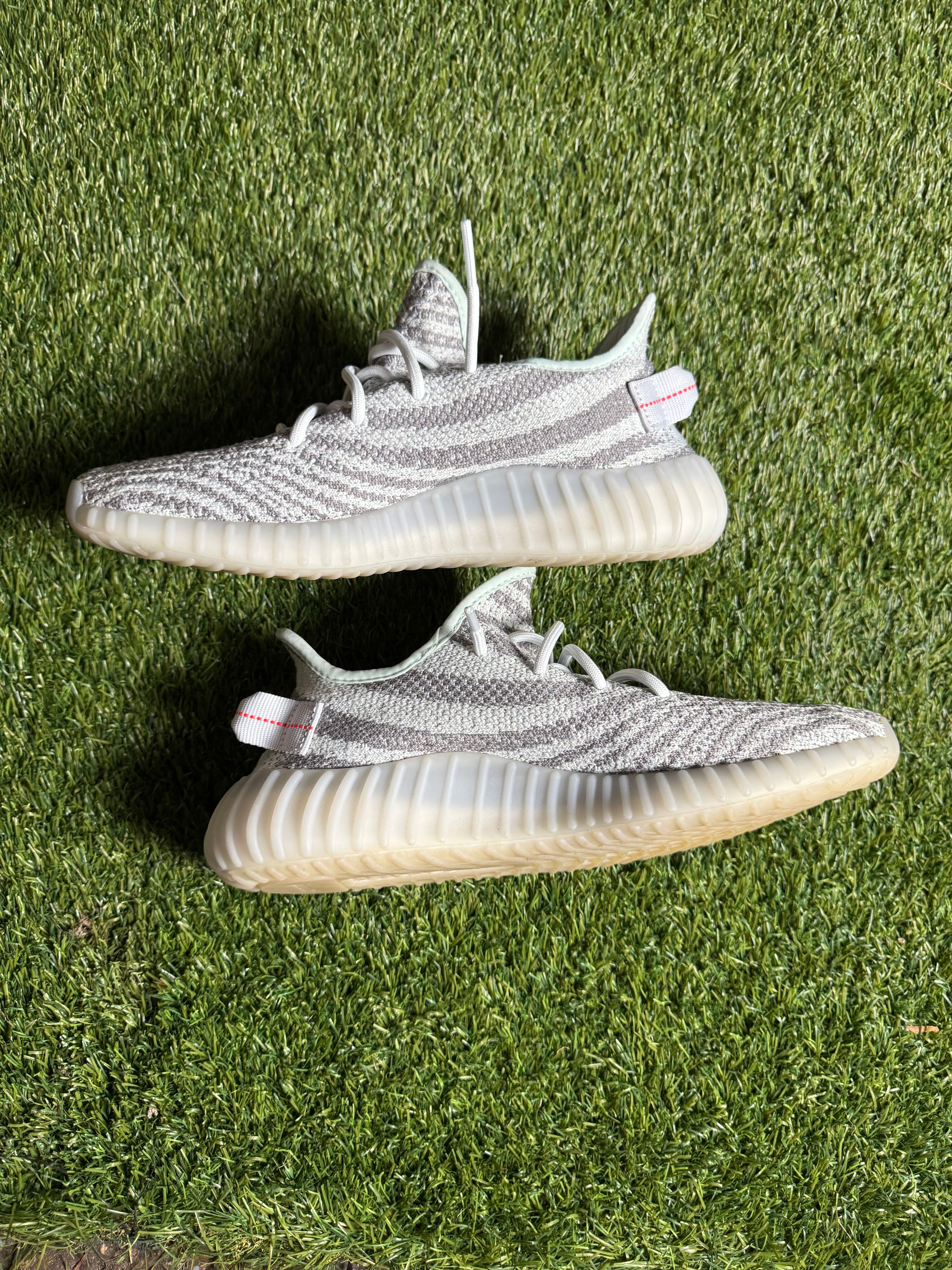 yeezy ash blue fake