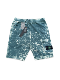 Stone Island OVD Acid Wash Fleece Shorts