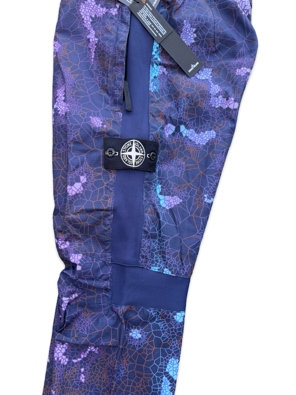 Stone Island Printed Heat Reactive Thermosensitive Fabric Cargo Trousers