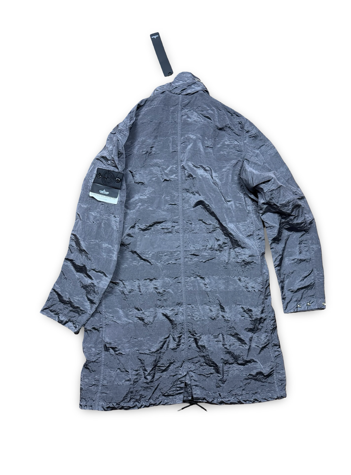 Stone Island Stripped Nylon Metal Parka