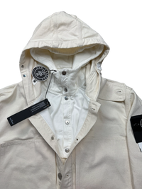 Stone Island Natural Cotton Gabardine S.I. Raw Beauty