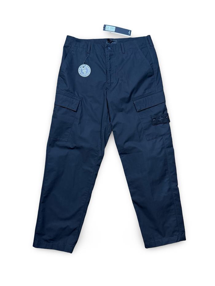 Stone Island All Weather Canvas Ghost Project Cargo Trousers