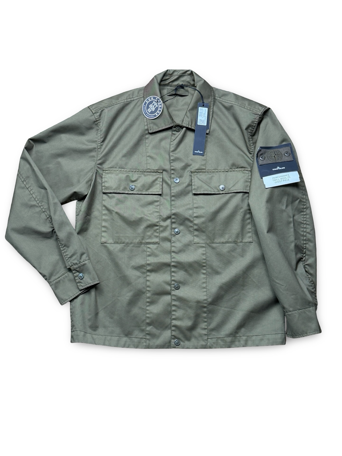 Stone Island Performance Twill Wool-TC Ghost Piece