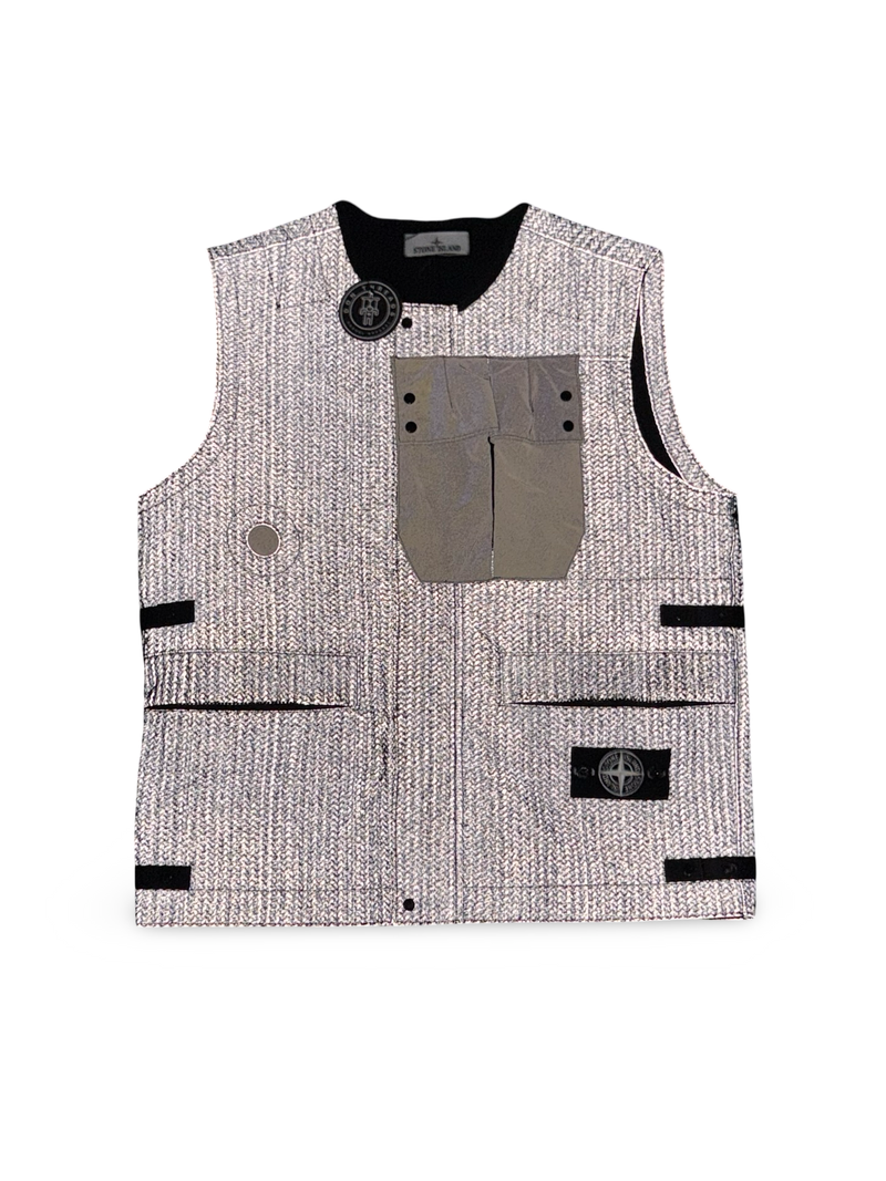 Stone Island Needle Punched Reflective Vest