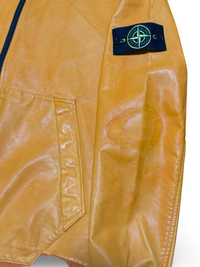 Stone Island Lightweight Leather Felpa