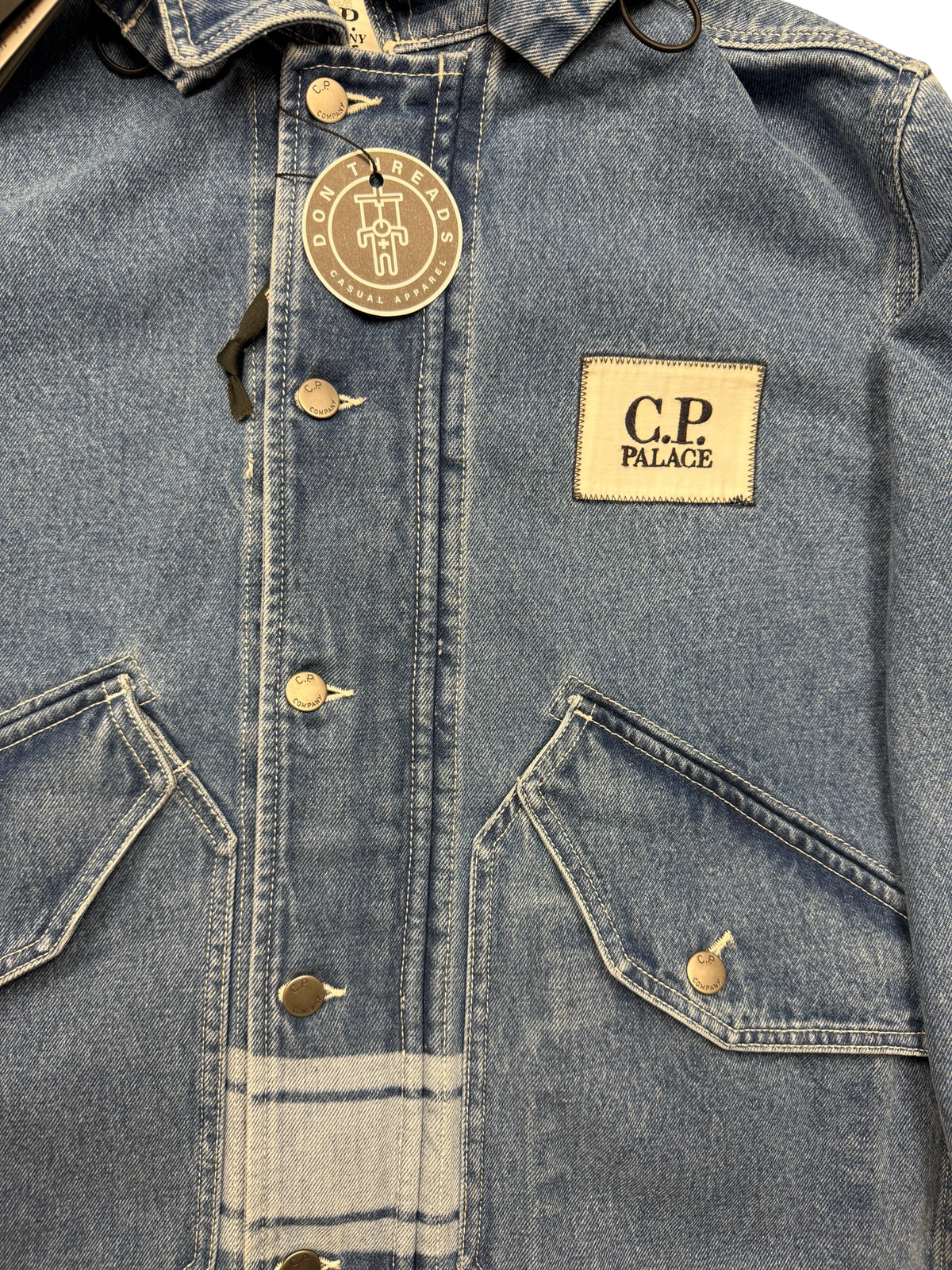 CP Company x Palace Denim 14 3/4Oz 3 in 1 Goggle Jacket