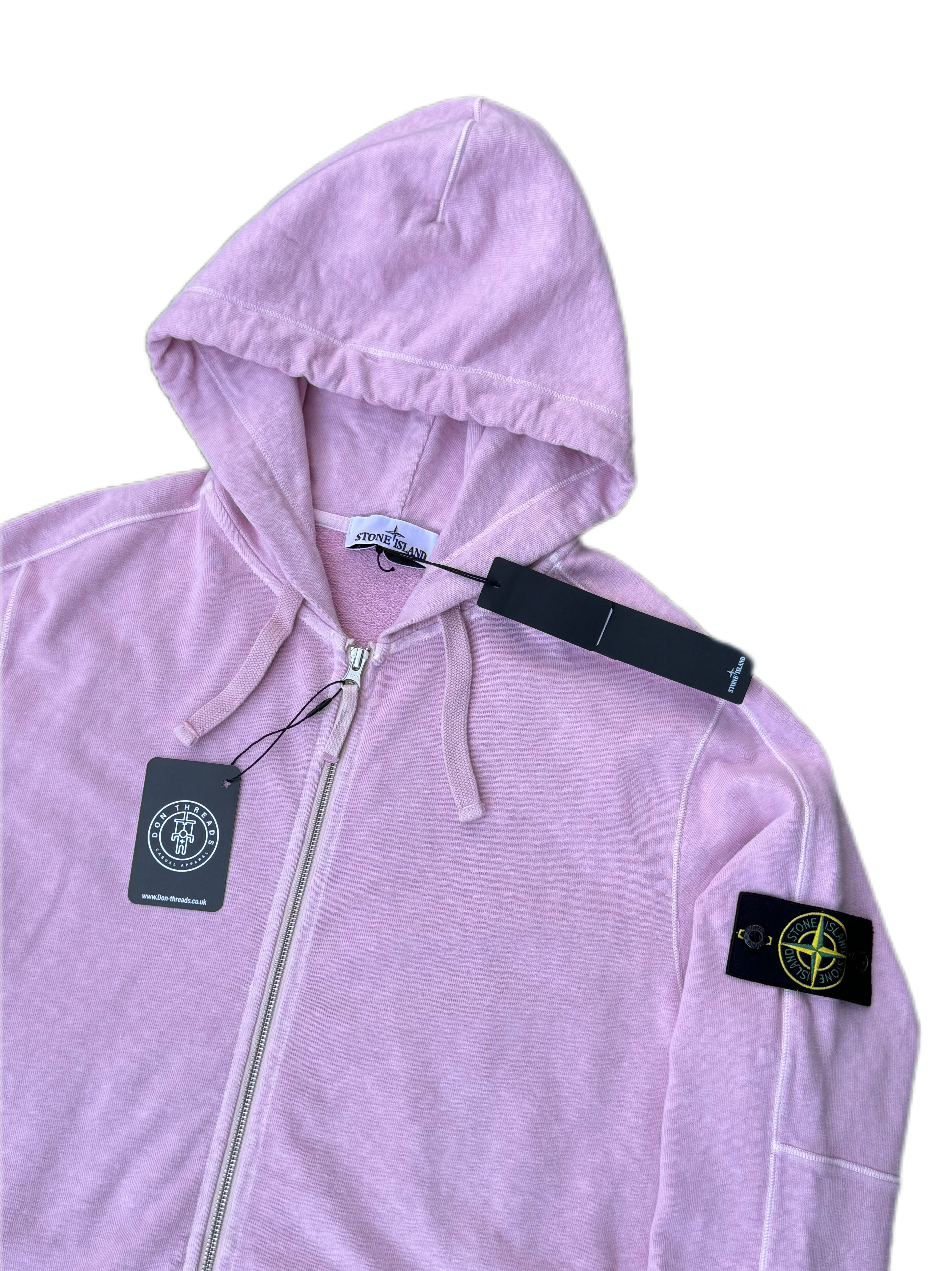 Stone Island Garment Dyed Zip Up Hoodie BNWT – DON Threads