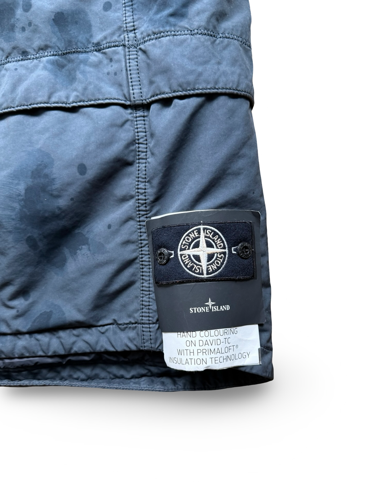 Stone Island Hand Colouring On David-TC With Primaloft Insulation Technology