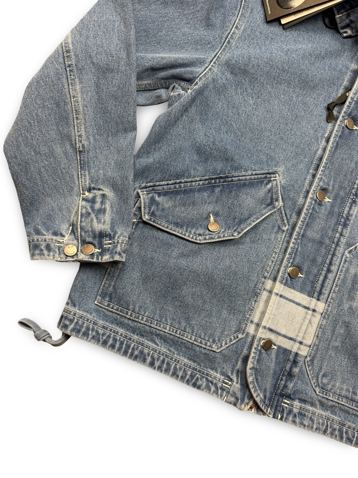 CP Company x Palace Denim 14 3/4Oz 3 in 1 Goggle Jacket