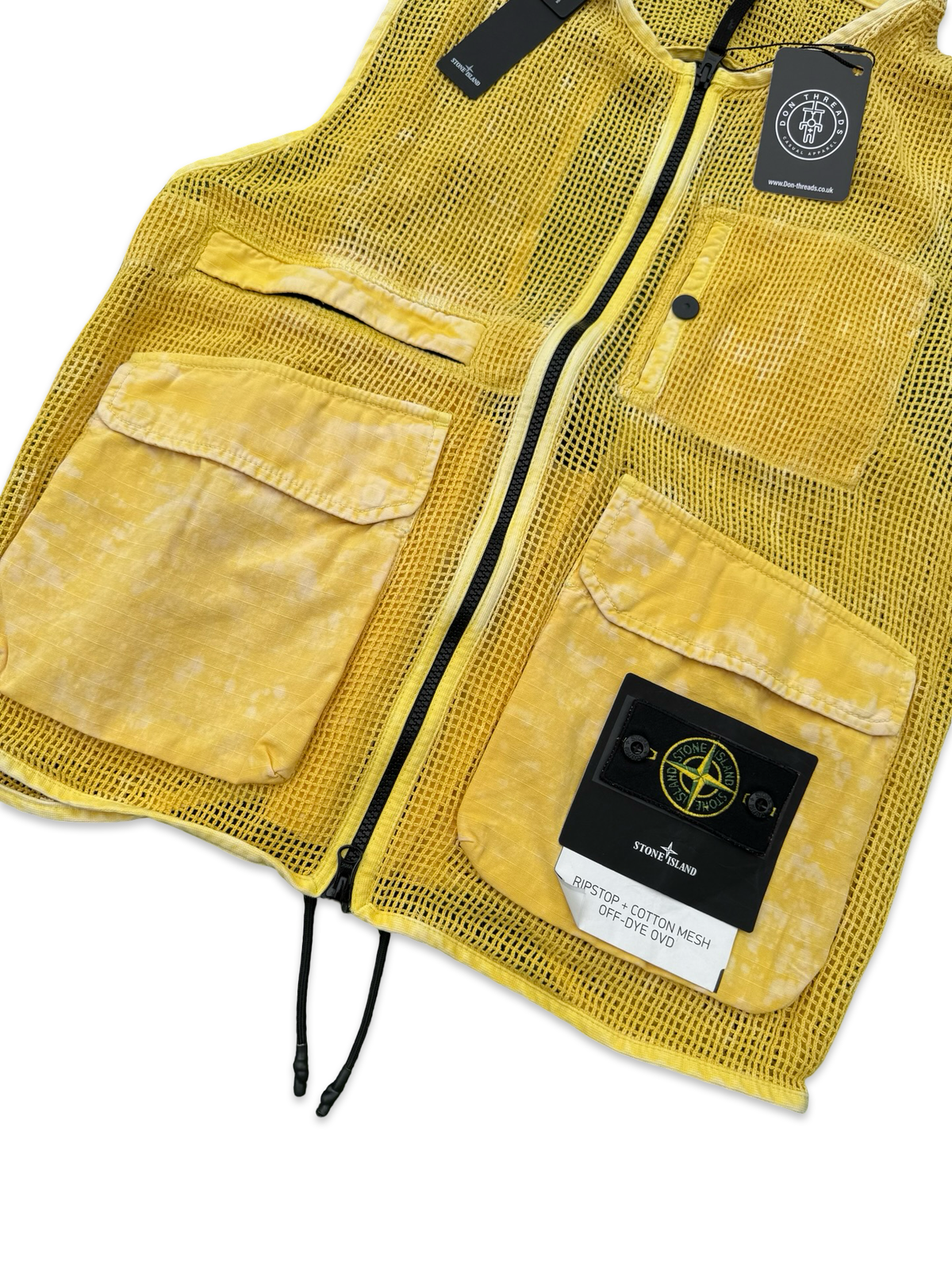 Stone Island Ripstop + Cotton Mesh Off-Dye OVD