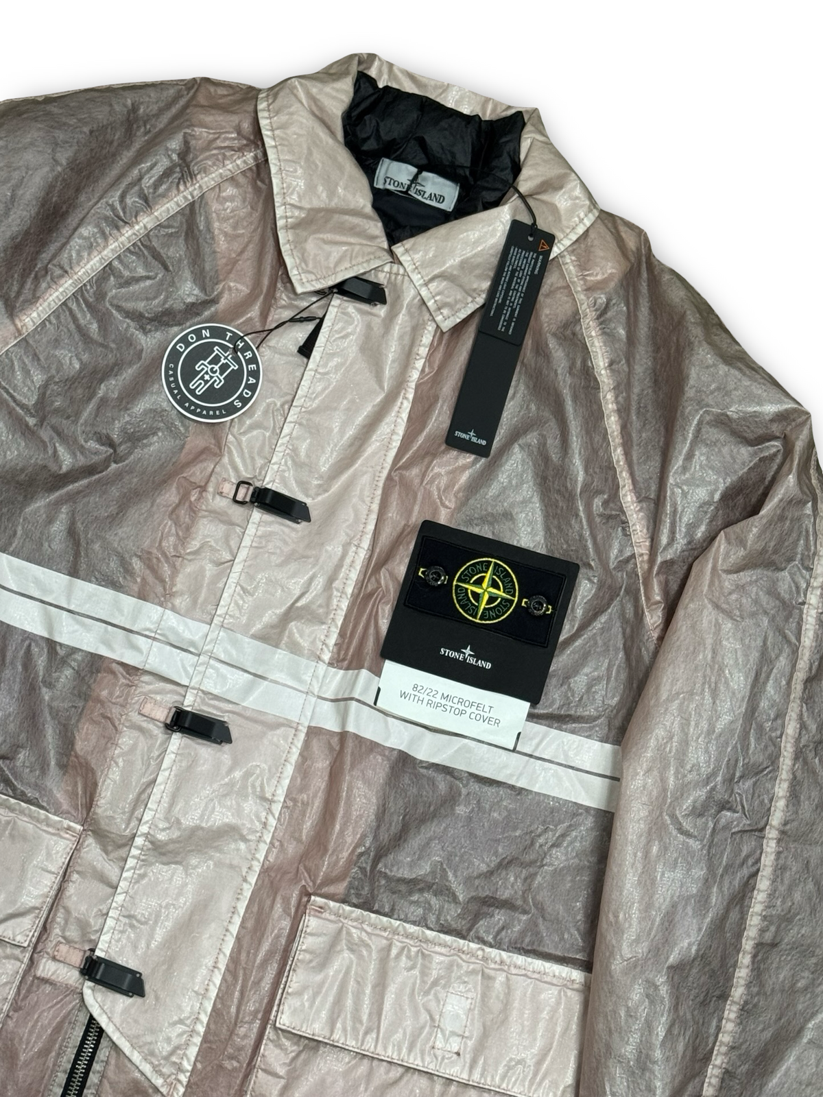 Stone Island 82/22 Microfelt With Ripstop Cover