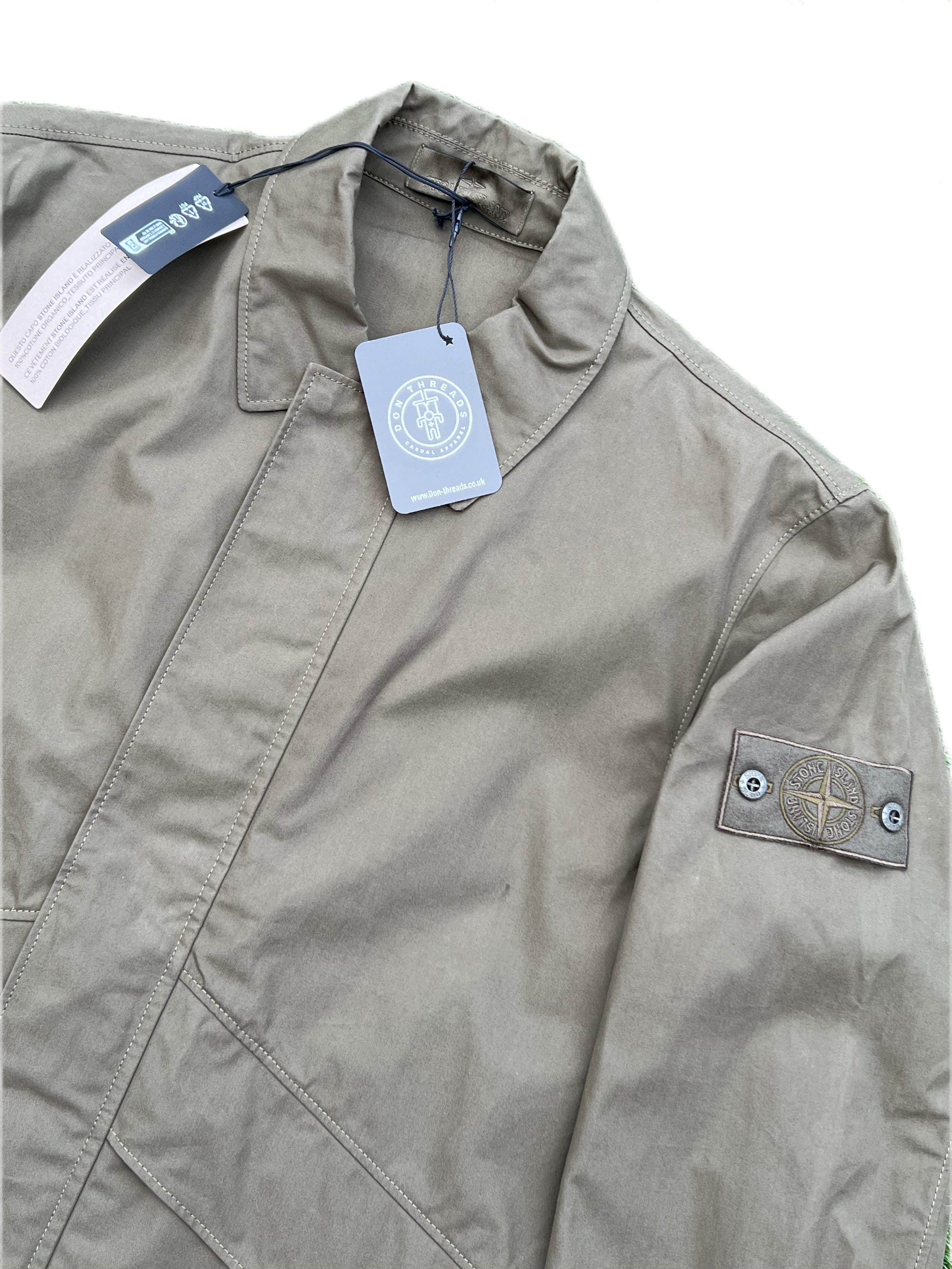 STONE  2024 GHOST OVERSHIRT 鑑定済 L STONE ISLAND - STONE ISLAND 2024 GHOST OVERSHIRT 鑑定済 Lの