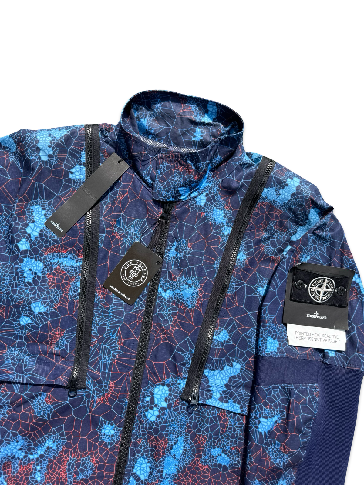 Stone Island Printed Heat Reactive Thermosensitive Fabric