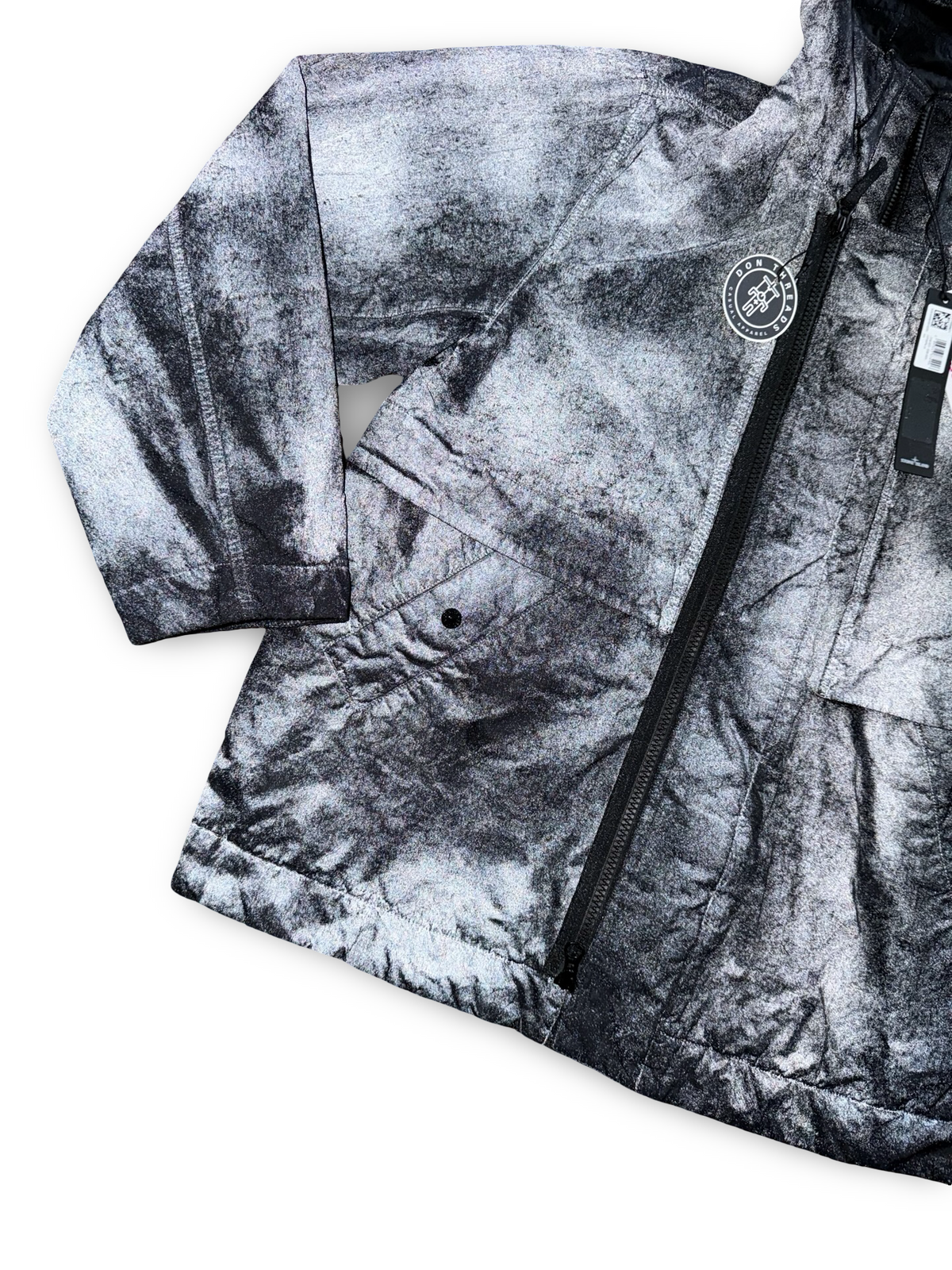 Stone Island Dense Nylon-TC Hand Sprayed Reflective