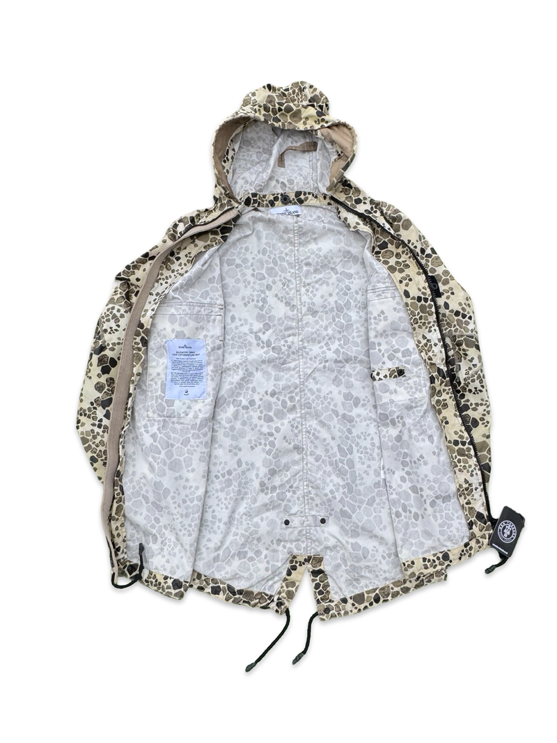 Stone Island Alligator Camo Parka