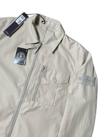 Stone Island Ghost Project Cotton Canvas Overshirt
