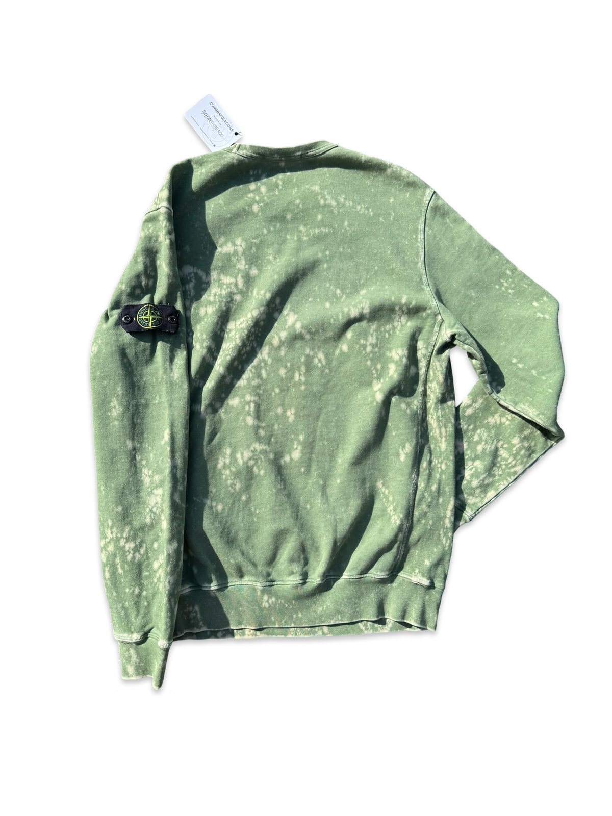 Stone Island OVD Acid Wash Crewneck
