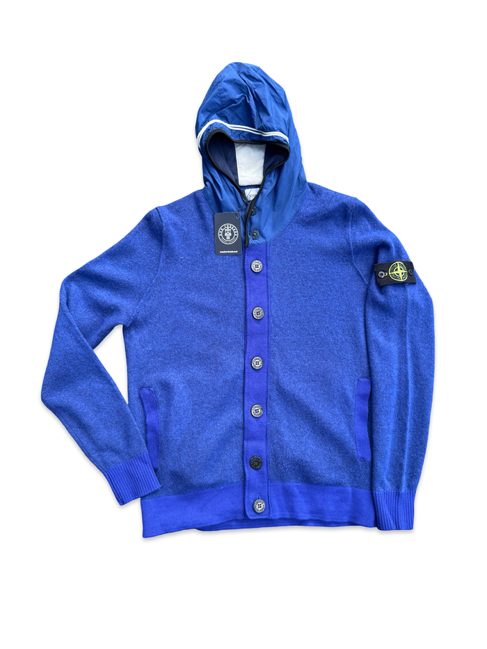 Stone Island Knit Button Hoodie