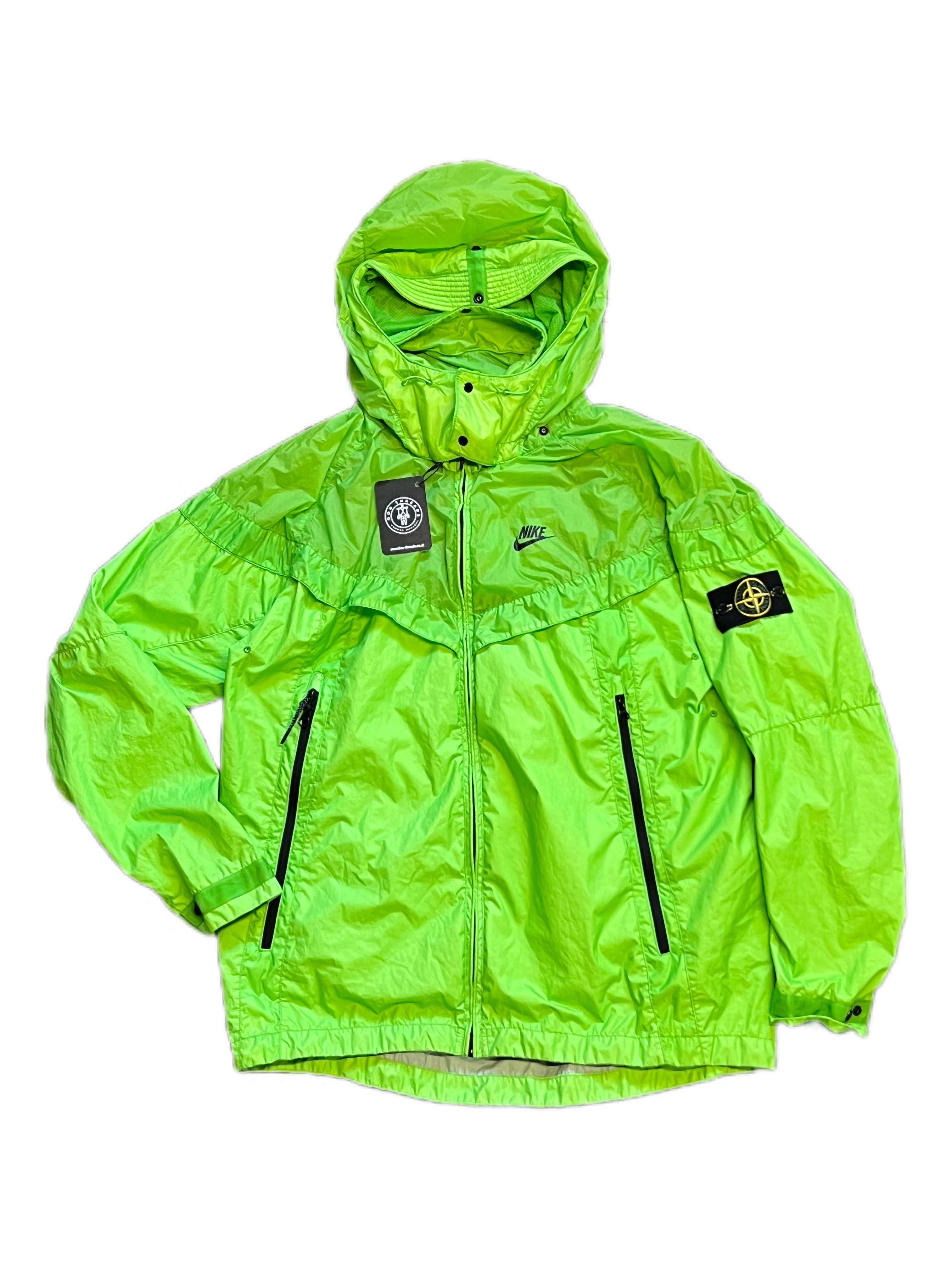 Stone island membrana green on sale