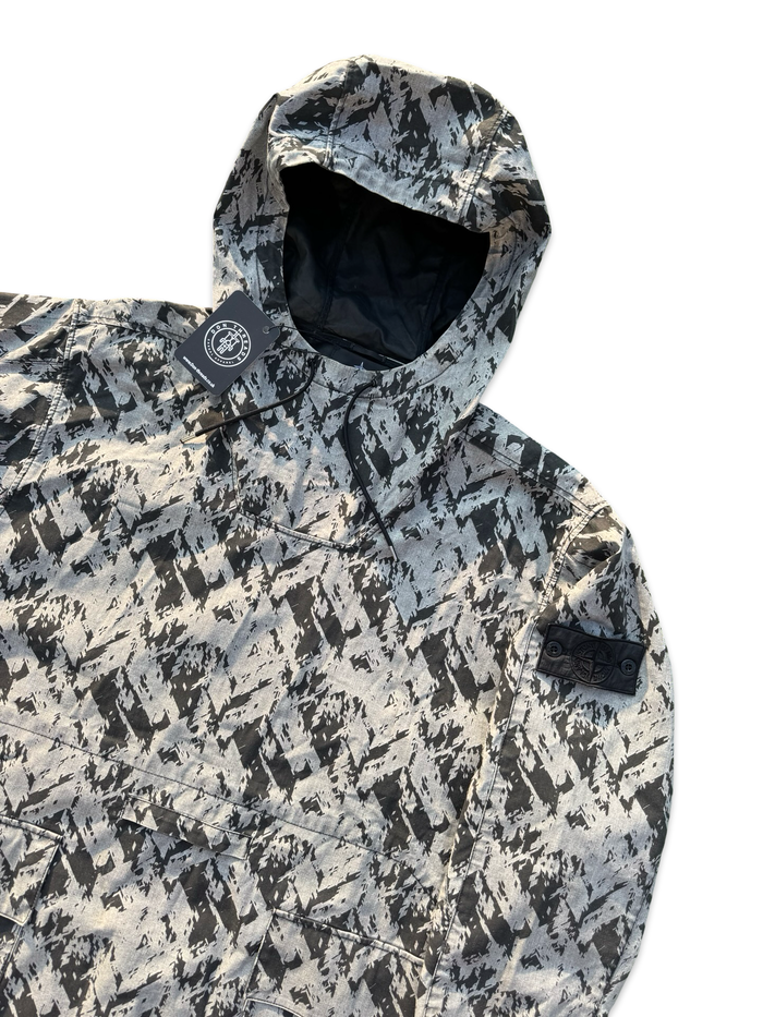 Stone Island Shadow Project Discharge Cotton Smock