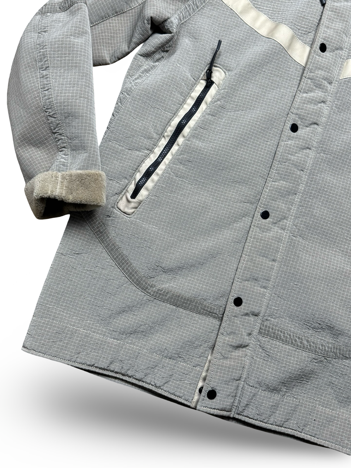 Stone Island x Nike Jacquard Grid On Wool Fur