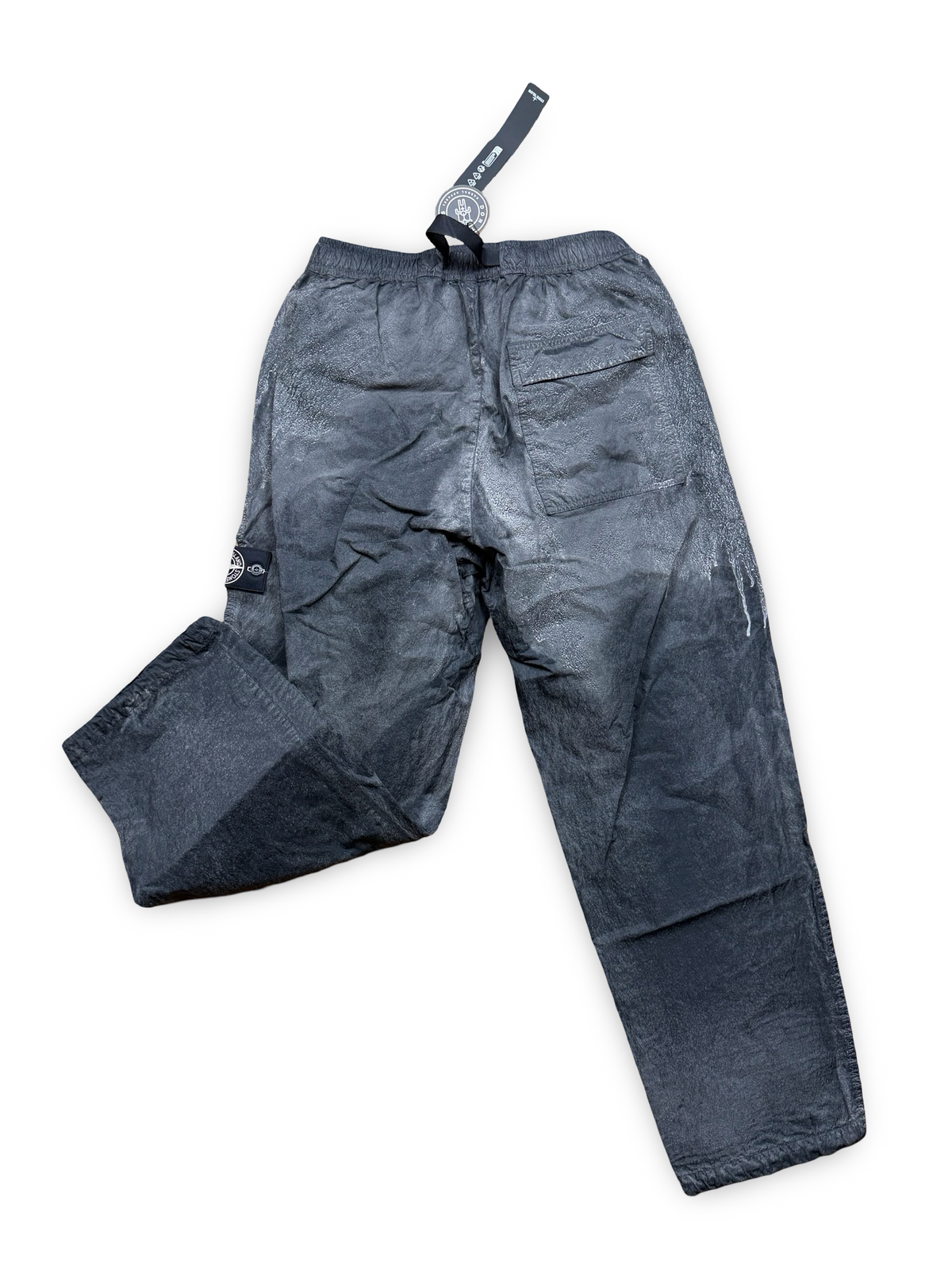 Stone Island Dense Nylon-TC Hand Sprayed Reflective Cargo Trousers