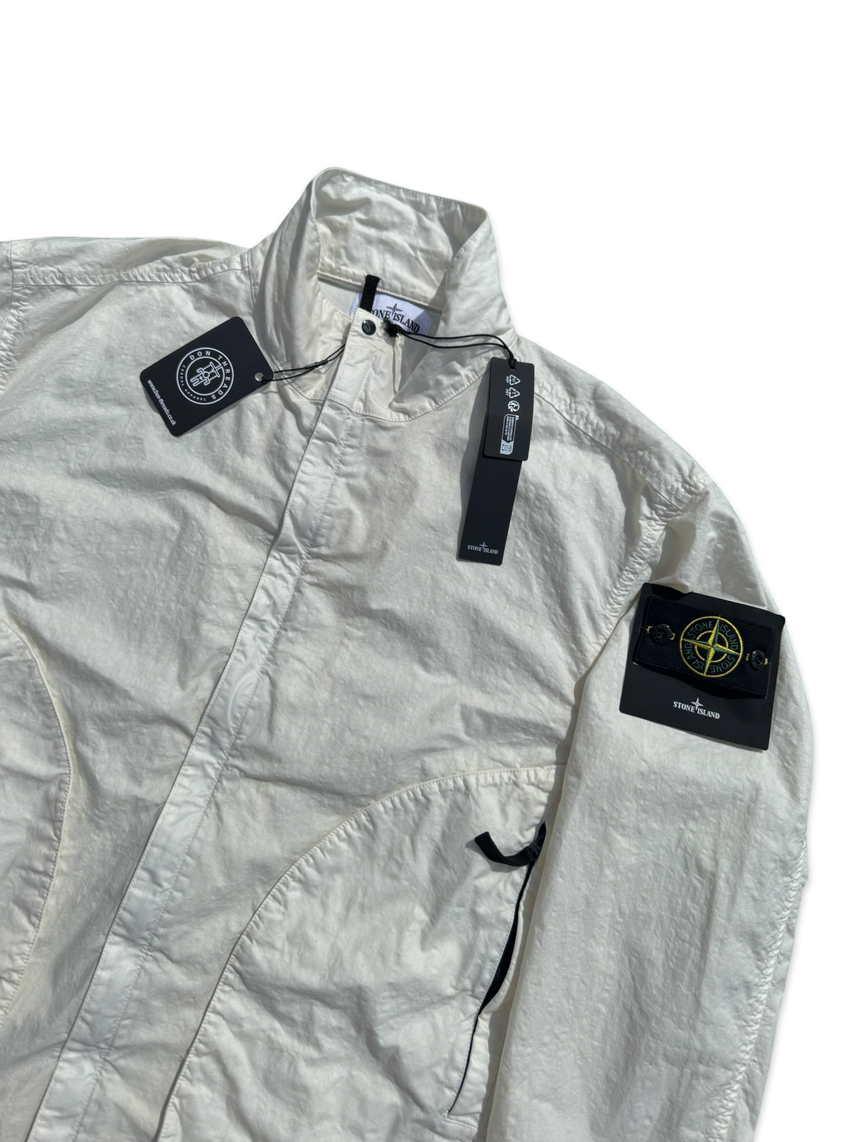 Stone Island Organic-Look Nylon Panama-TC Jacket