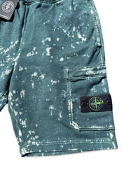 Stone Island OVD Acid Wash Fleece Shorts
