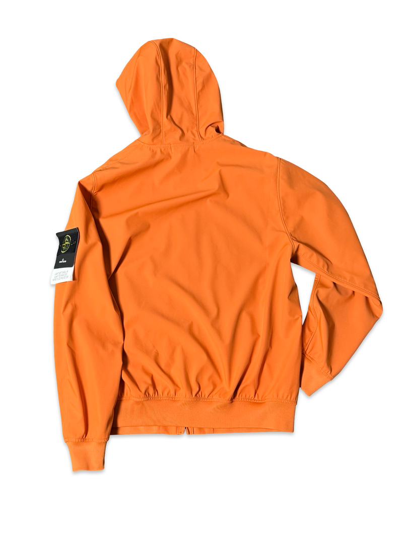 Stone Island Light Soft Shell-R e.dye Technology In Recycled Polyester