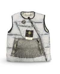 Stone Island Tela Nylon Down With Dust Colour Frost Finish