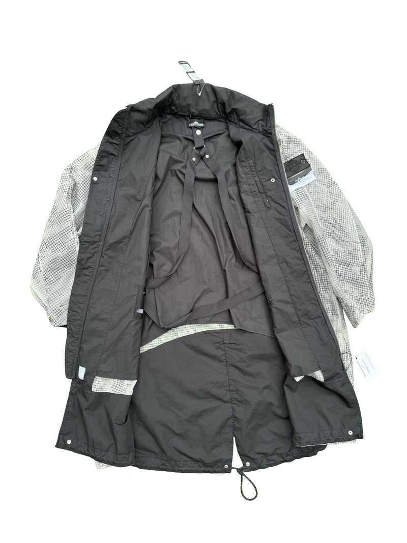 Stone Island Shadow Project Distorted Ripstop Organza-TC