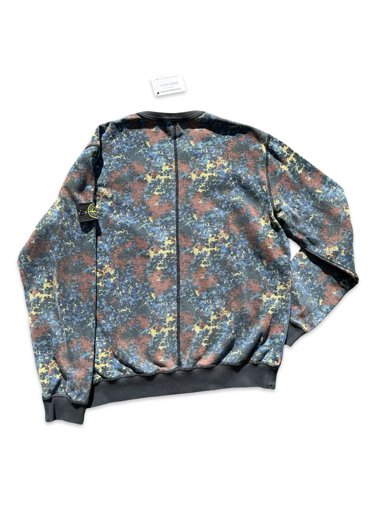 Stone Island Camo Crewneck