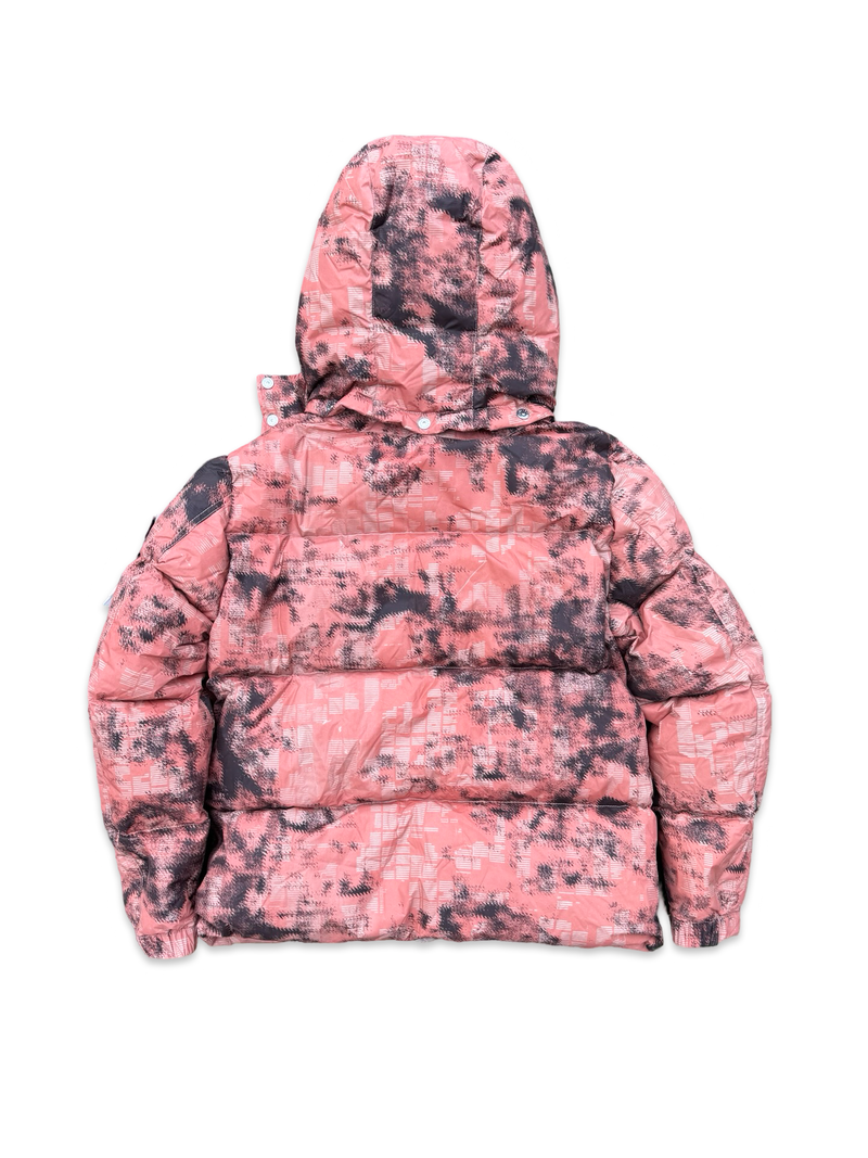 Stone Island Ice Jacket Earth Mapping Camouflage Down