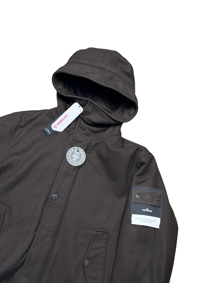 Stone Island Wool Nylon Flannel Ghost Piece