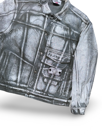 Stone Island | Supreme Reflective Bull Denim-TC