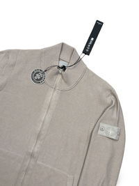 Stone Island Ghost Piece Cotton Cashmere Zip Up