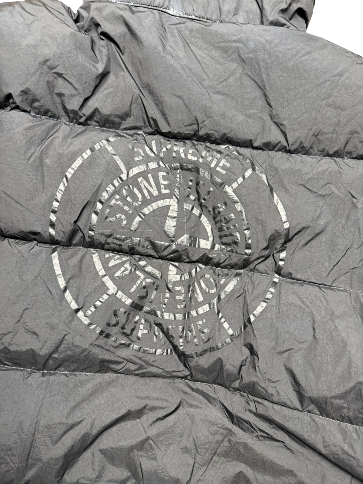 Stone Island x Supreme Paintball Camouflage Crinkle Reps NY Down-TC