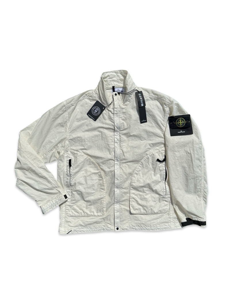 Stone Island Organic-Look Nylon Panama-TC Jacket