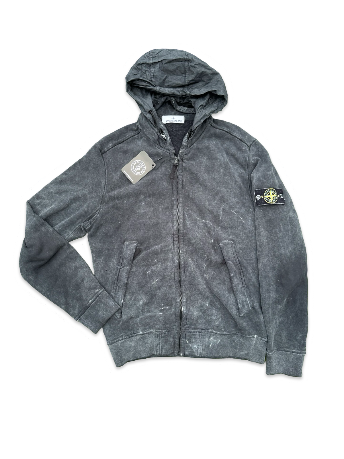 Stone Island Frost Zip Up Hoodie – DON Threads - Main Image