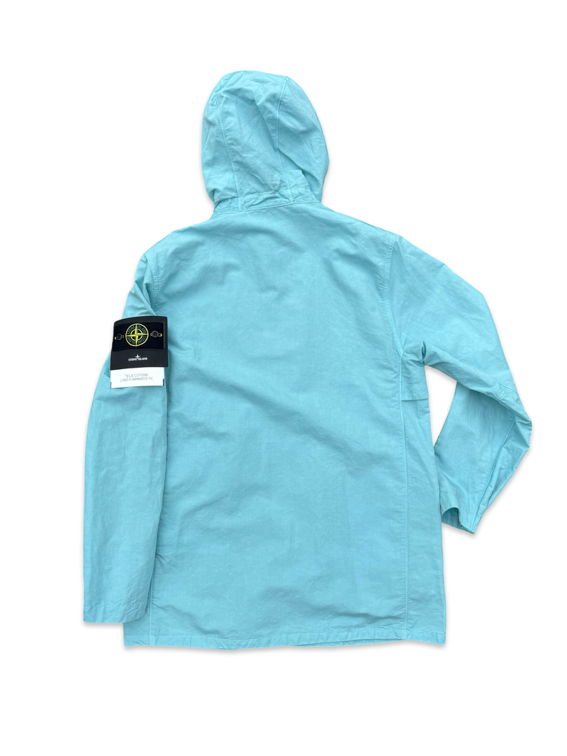 Stone Island Tela Cotone Lino Fiammato-TC