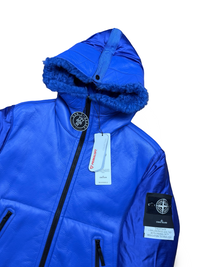 Stone Island Sheepskin + Nylon Raso Quilted With Primaloft Insulation Technology