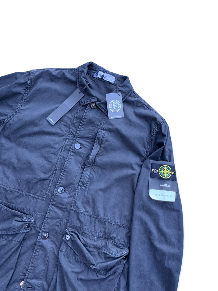 Stone Island Tela Smerigliata