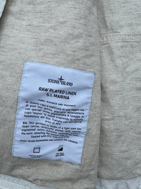 Stone Island Raw Plated Linen S.I. Marina