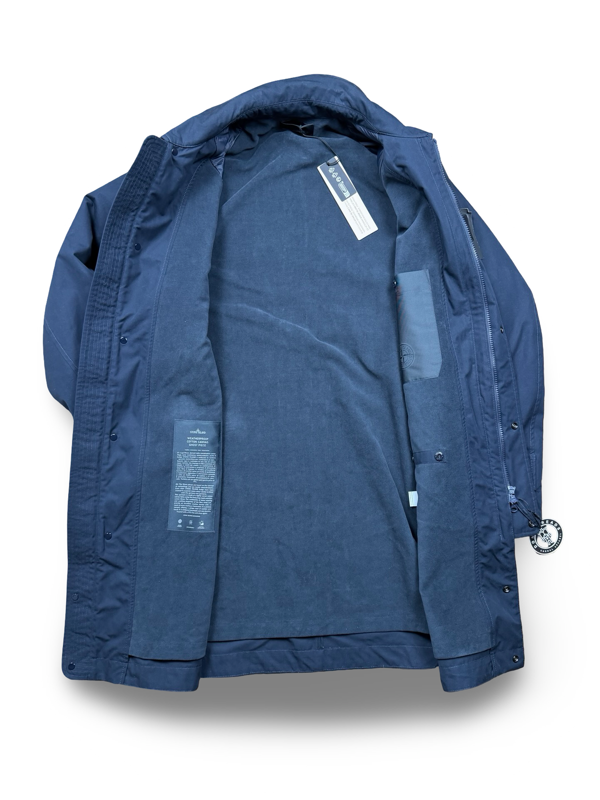Stone Island Weatherproof Cotton Canvas Ghost Piece