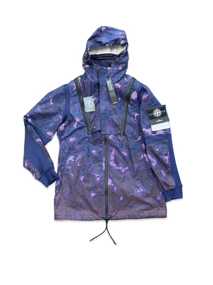Stone Island Printed Heat Reactive Thermosensitive Fabric Parka