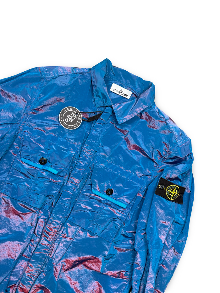 Stone Island Blue/Pink Weft Overshirt