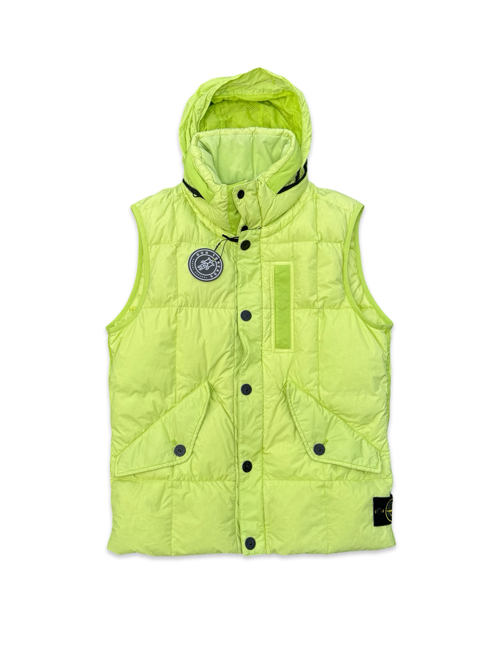 Stone Island Garment Dyed Crinkle Reps NY Down Gilet